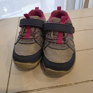 Stride Rite Kids Sneakers with Pink and Black Details